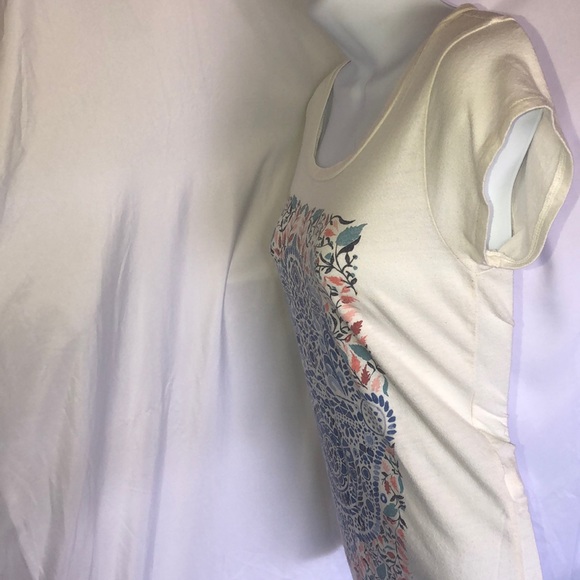 Lucky Brand tee XS white tee - Picture 2 of 4